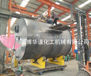 乳化沥青搅拌罐加工中